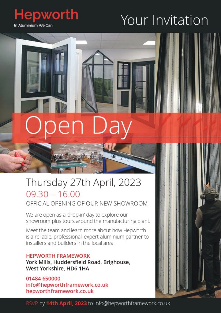 Open day poster